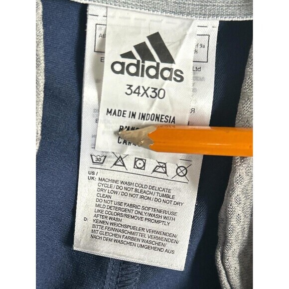 adidas Men's Blue‎ Lightweight Pants Size 34x30 - Picture 4 of 6
